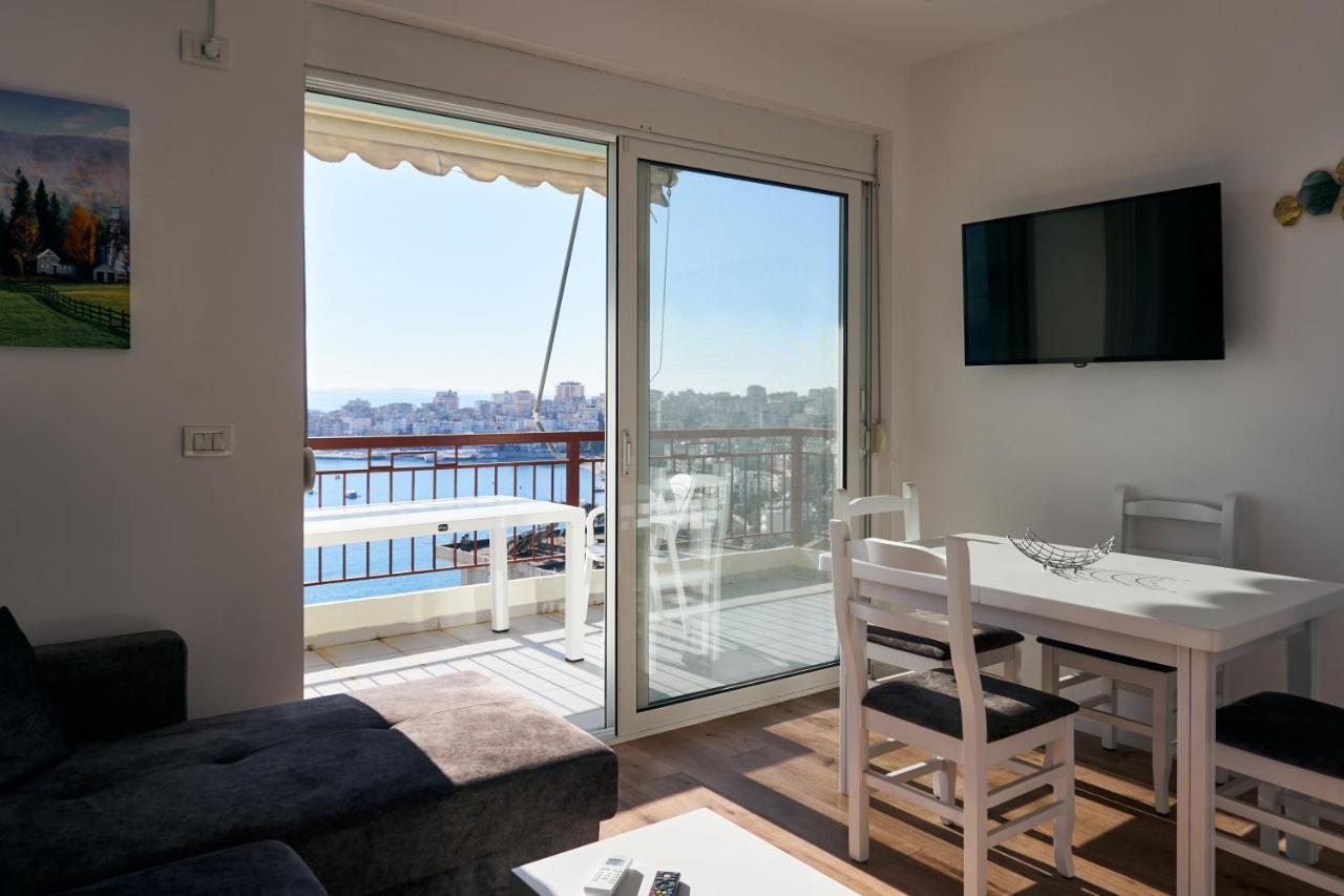 Central Beach Apartment Saranda Dış mekan fotoğraf